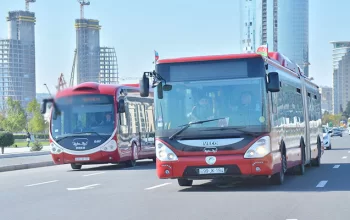 Bu avtobusların hərəkəti məhdudlaşdırılıb