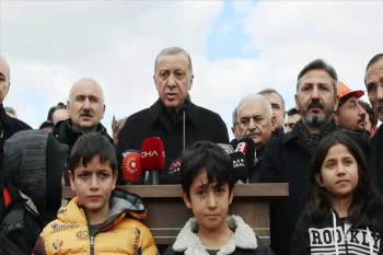 Ərdoğan: Zəlzələ bölgəsindəki bütün binaları bir il içərisində tikib başa çatdıracağıq