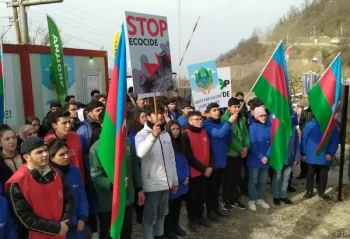 Xankəndi-Laçın yolu: ekoaksiya gecə boyu da yüksək fəallıqla davam edib