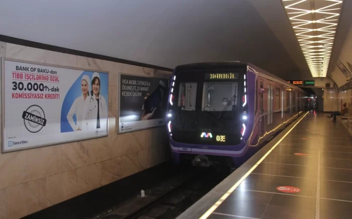Bakı metrosu sərnişindaşımanı 15 % artırıb