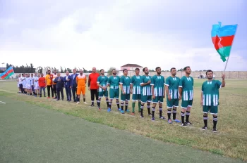 Neftçalada futbol üzrə rayon birinciliyinə start verilib