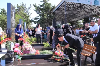 Neftçalada şəhidin doğum günü qeyd olunub