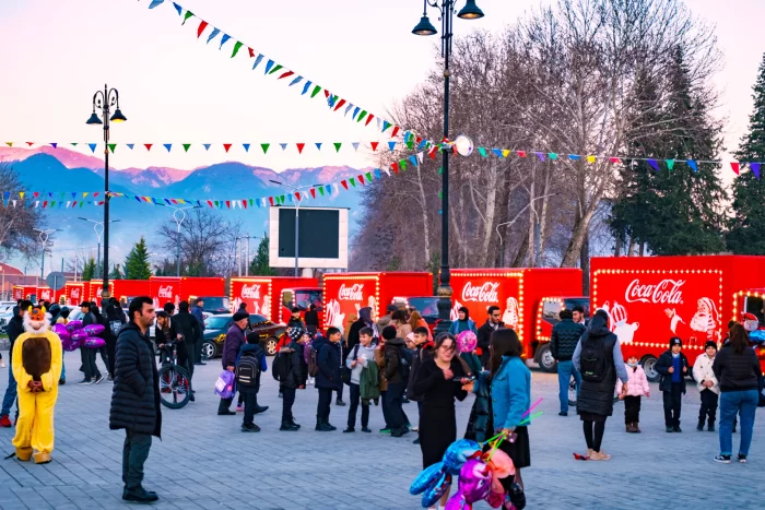 Coca-Cola-nın “Yeni İl Karvanı”nın Azərbaycan səfəri başa çatıb