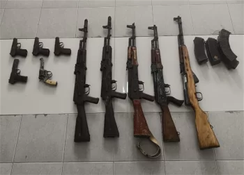 Xankəndi şəhəri ərazisindən son bir həftədə 33 avtomat silah tapılıb