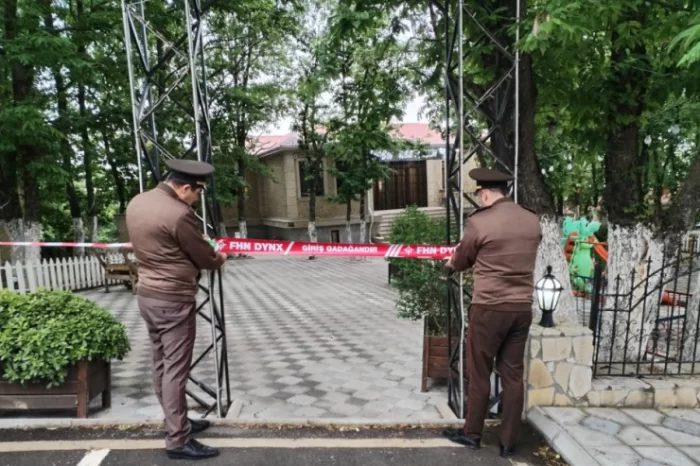 Bakıda restoranın fəaliyyəti dayandırılıb - Foto/Video