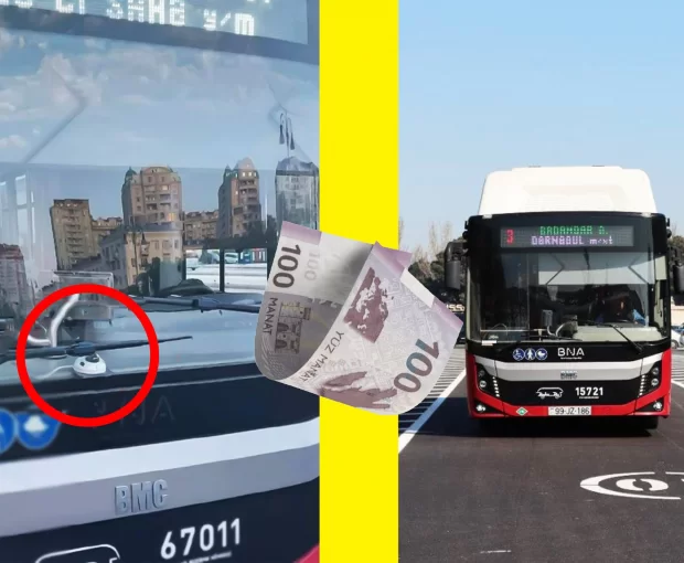 Avtobuslarda yeni qurğular - Bu qayda pozuntusuna görə 100 azn cərimələnəcəksiniz