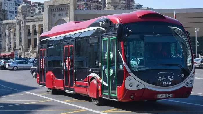 Bakıda 7 avtobus marşrutunun hərəkət istiqaməti müvəqqəti dəyişdirilib