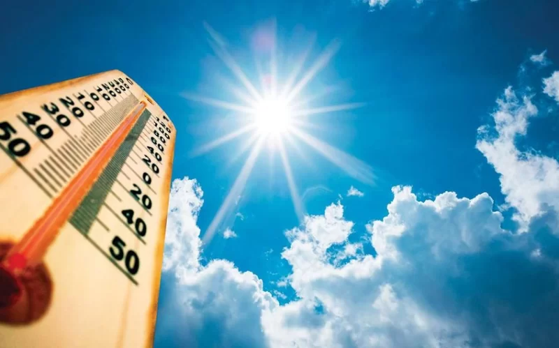 İyulda temperatur iqlim normasından 3.4 dərəcə yüksək olub