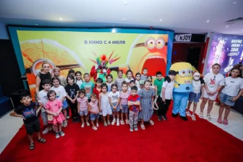 "CineMastercard"da uşaq bayramı keçirilib - VİDEO