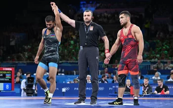 Azərbaycan Olimpiadada növbəti medalını qazandı - Fotolar