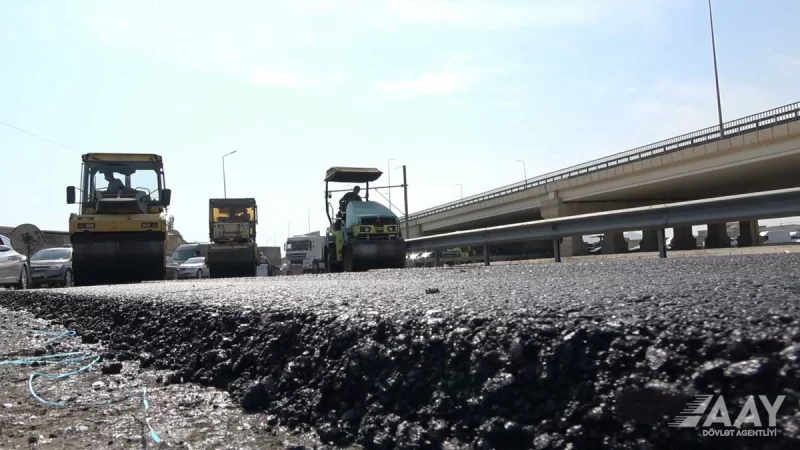 "Lökbatan dairəsi"ndə təmir işləri aparılır