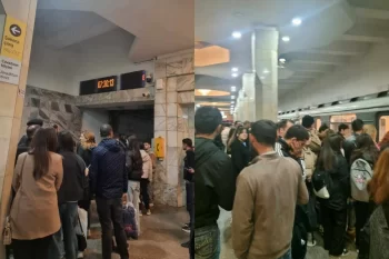 Bakı metrosunda problem yarandı