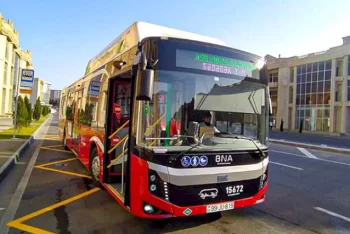 Bakıda üç marşrut üzrə avtobusların hərəkət sxemi dəyişdirildi