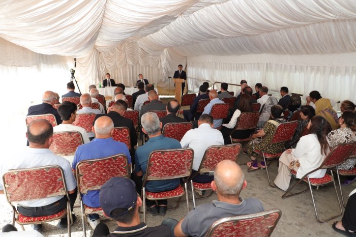 Neftçalanın icra başçısı səyyar görüş keçirib