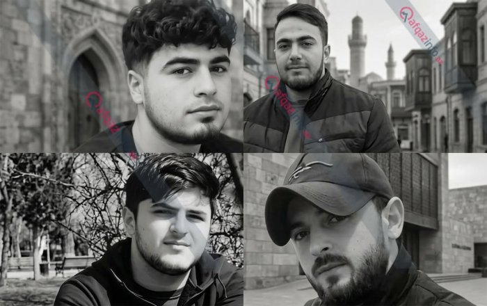 Mərdəkanda dənizdə batan 4 gəncin - Fotosu