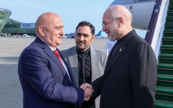 Qalibaf Azərbaycana gəldi - Fotolar