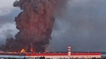 Moskvaya genişmiqyaslı dron hücumu: Yaralılar və ciddi dağıntılar var - FOTO